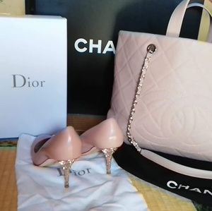 Chanel purse and shoes